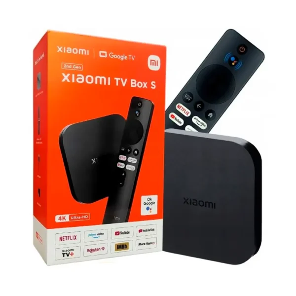Xiaomi Tv Box S 2nd GEN With Google Tv Ultra 4K Chromecast