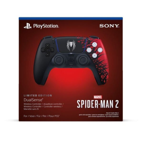 Sony PlayStation 5 Dualsense Wireless Controller - Marvel's Spider-Man 2 Limited Edition