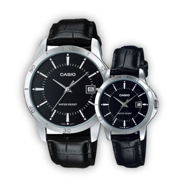 CASIO COUPLE WATCH MTP-VO04L-1A & LTP-VO04L-1A
