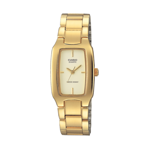 CASIO Women's Analog Champagne Dial Watch - LTP-1165N-9C